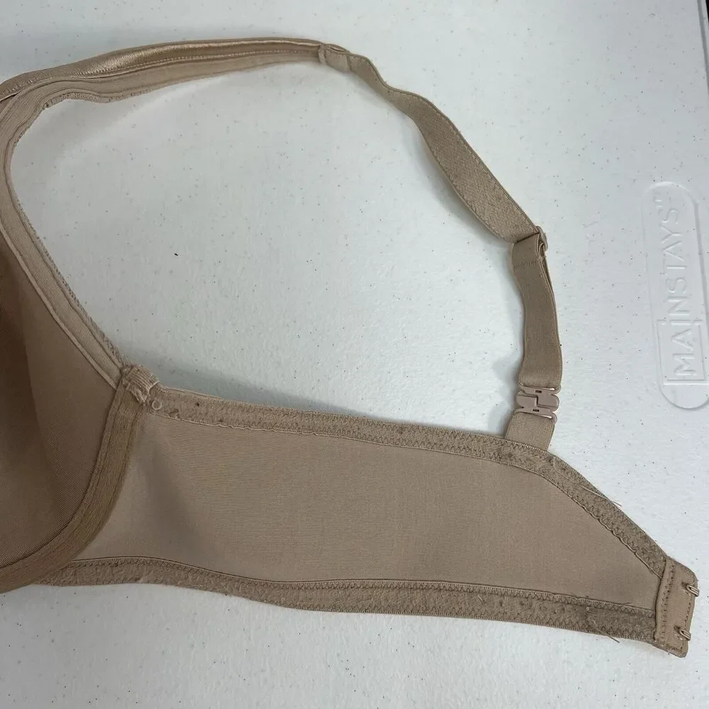 Vanity Fair 36C‎ Bra Body Caress Full Coverage 72336 Underwire Beige Tan Women’s